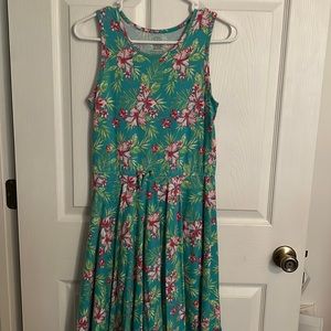 Tropical / Floral Dress for Girls